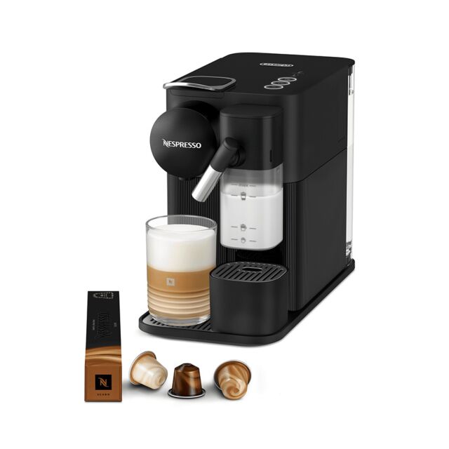 Delonghi EN510.B Nespresso Latissima One Pod Coffee Machine, Black