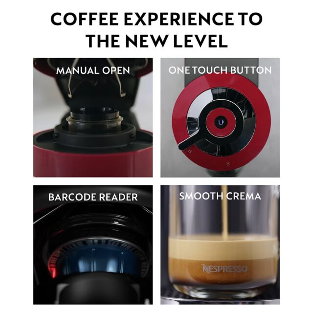 Delonghi ENV120.W Nespresso Vertuo Next Capsule Coffee Machine, White