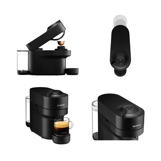 Delonghi ENV90.B Nespresso Vertuo Pop Capsule Coffee Machine, Black