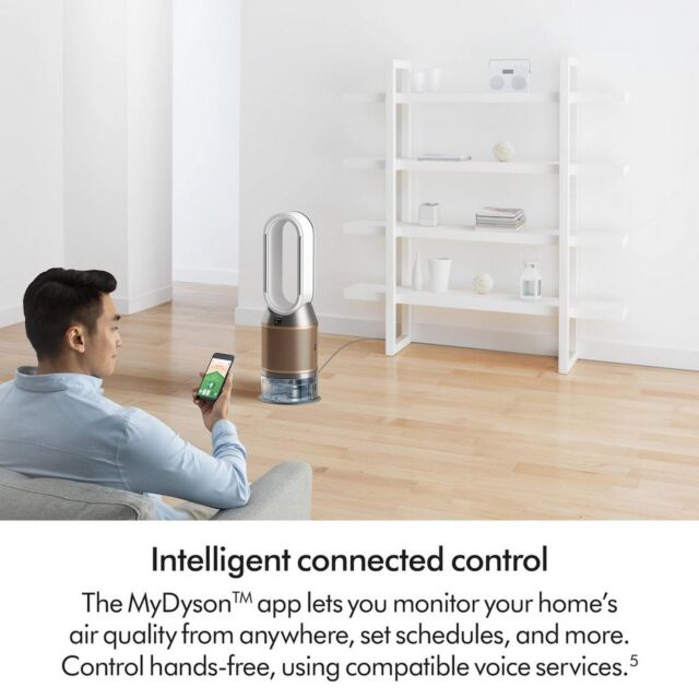 Dyson PH05 De-Nox Humidify & Cool Purifier - White/Gold
