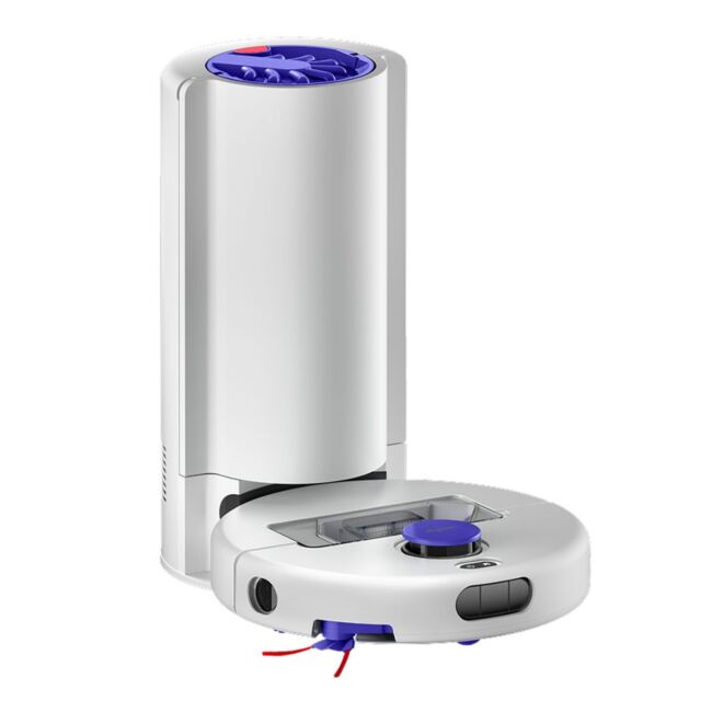 Dyson R1NUROVI R1 Nurovi Dry Vacuum Cleaner- Silver & Vinca Blue