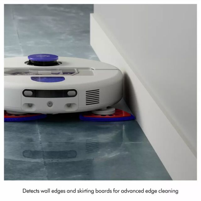 Dyson R2NUROVIW+D R2 Nurovi Wash+Dry Robot Vacuum Cleaner - Silver & Vinca Blue