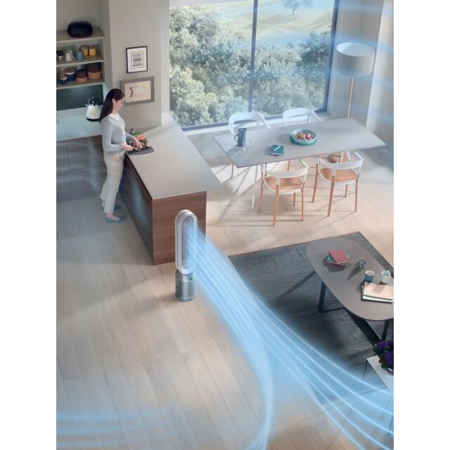 Dyson TP7A Purifier Cool Autoreact in White/Nickel