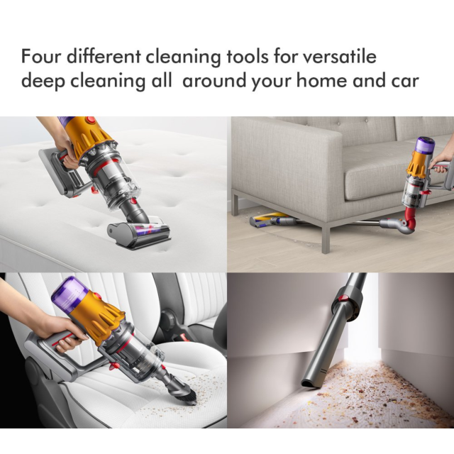 Dyson V12-2023 Cordless Stick Vacuum - 60 Minutes Run Time - Nickel