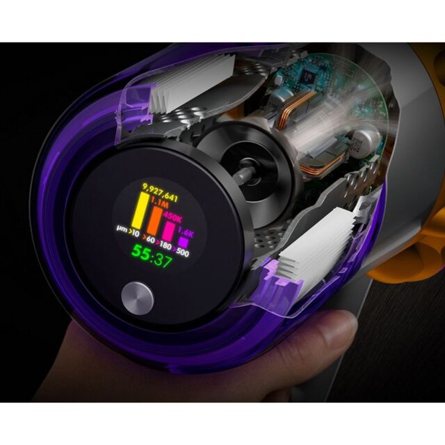 Dyson V1DETECTSUB V15 Detect Submarine Wet and Dry Vacuum - 60 Minutes Run Time
