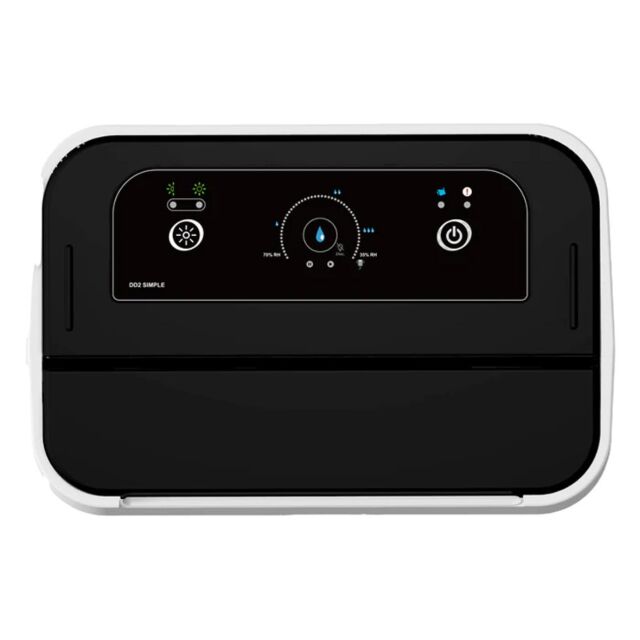 Ecoair DD2 SIMPLE Desiccant Dehumidifier 9L/Day Electronic Control