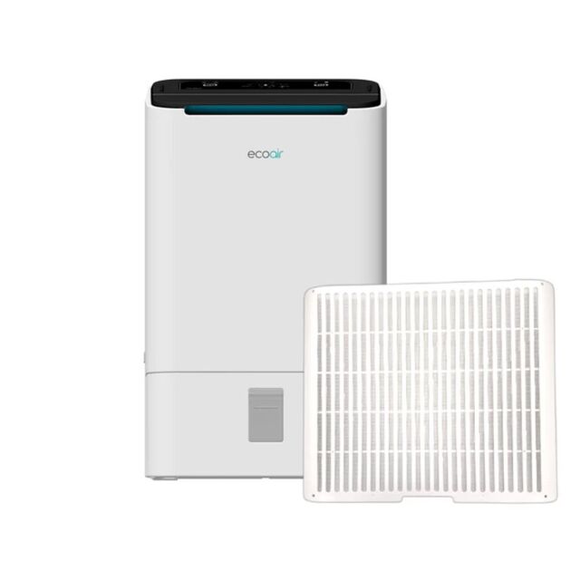 Ecoair DD2 SIMPLE Desiccant Dehumidifier 9L/Day Electronic Control
