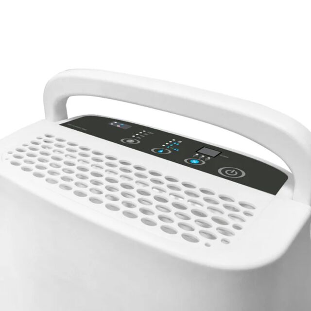 Ecoair DD3 CLASSIC MK3 Desiccant Dehumidifier 11L/Day Digital Hygrometer