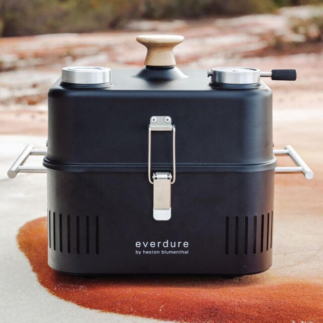 Everdure HBCUBE360B Cube 360 Charcoal Portable BBQ - Black