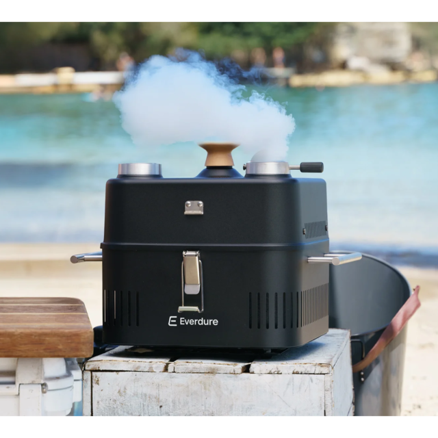 Everdure HBCUBE360B Cube 360 Charcoal Portable BBQ - Black