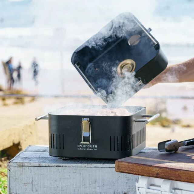 Everdure HBCUBE360B Cube 360 Charcoal Portable BBQ - Black