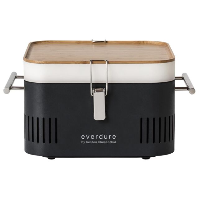 Everdure HBCUBEGGB Cube Charcoal Portable BBQ - Graphite