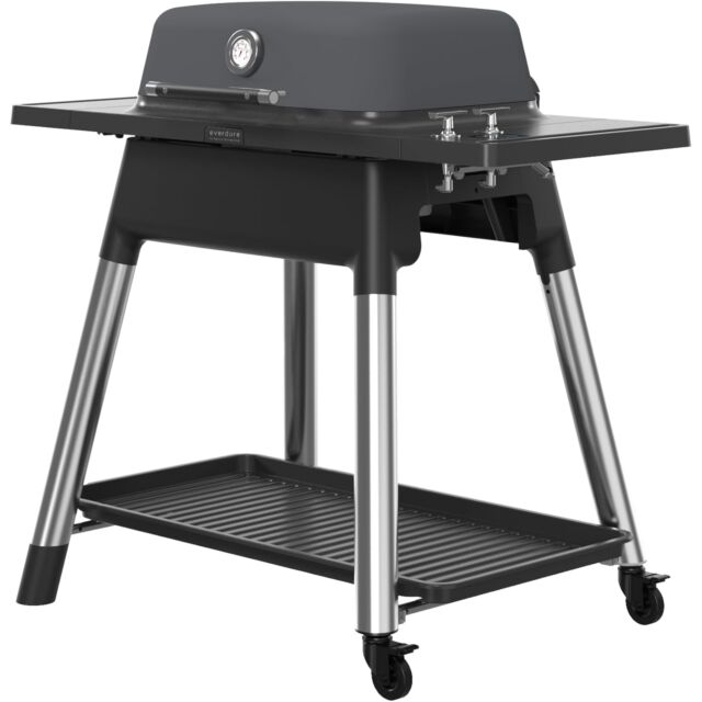 Everdure HBG2GGB Force Gas 2 Burner BBQ with Stand - Graphite