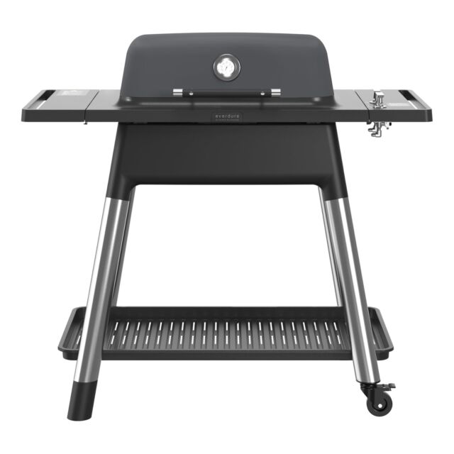 Everdure HBG2GGB Force Gas 2 Burner BBQ with Stand - Graphite