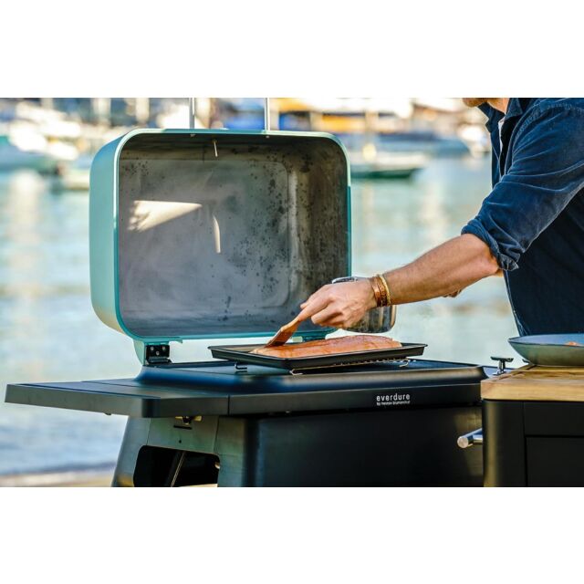 Everdure HBG2MGB Force Gas 2 Burner BBQ with Stand - Mint