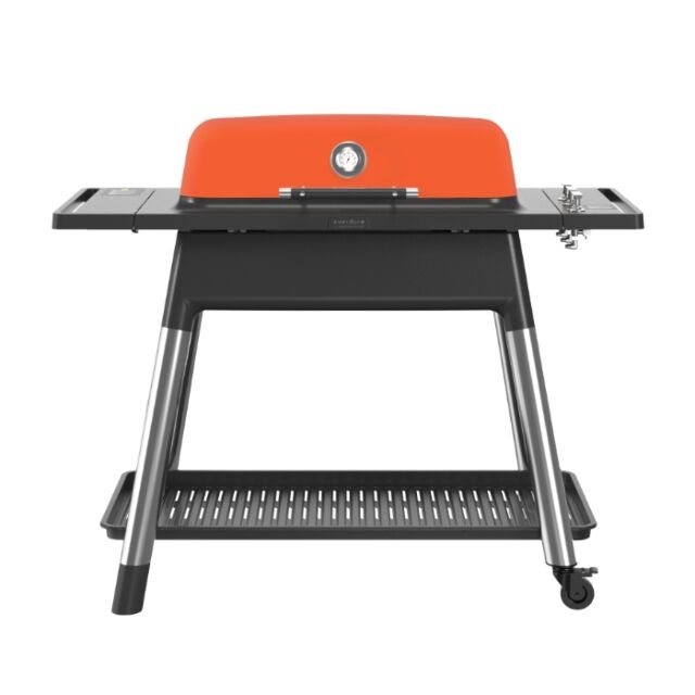 Everdure HBG3OGB Furnace Gas 3 Burner BBQ with stand - Orange