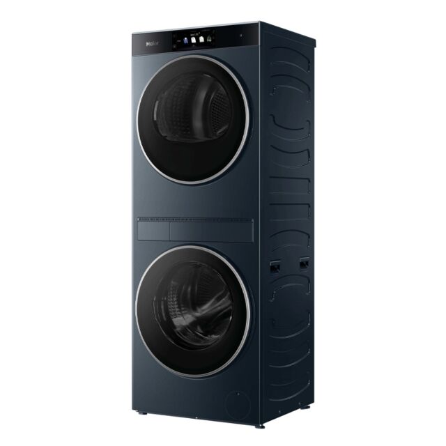 Haier CLC108-GNU1-UK 10Kg/8Kg Washer Dryer, 1400 Spin - Graphite