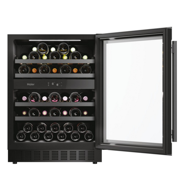 Haier H-WINE 700 HAKWBD 60 UK Wine Cooler Black