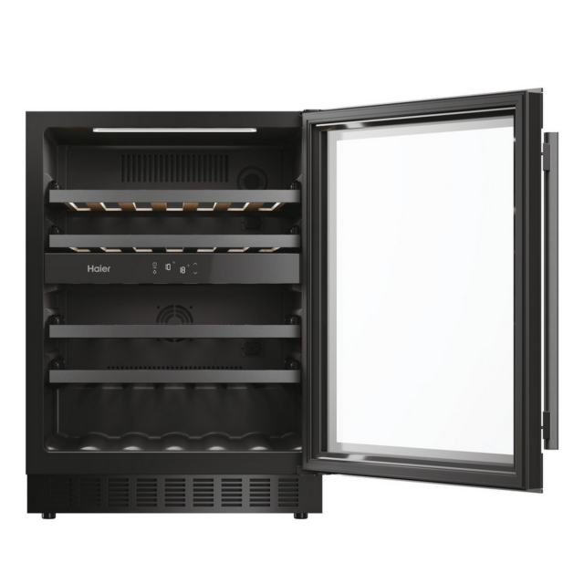 Haier H-WINE 700 HAKWBD 60 UK Wine Cooler Black