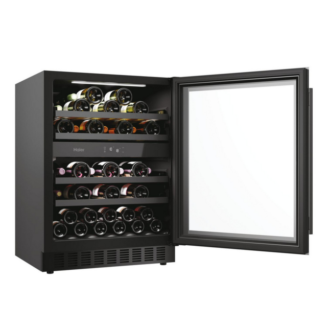 Haier H-WINE 700 HAKWBD 60 UK Wine Cooler Black