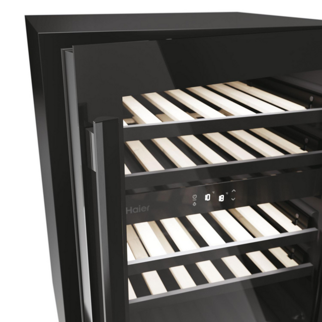 Haier H-WINE 700 HAKWBD 60 UK Wine Cooler Black