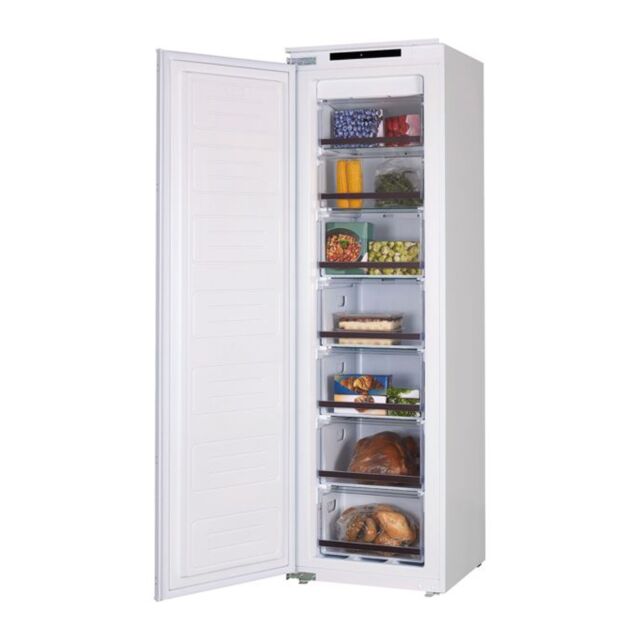 Haier HAUN518EWK 177cm Integrated In Column Frost Free Freezer