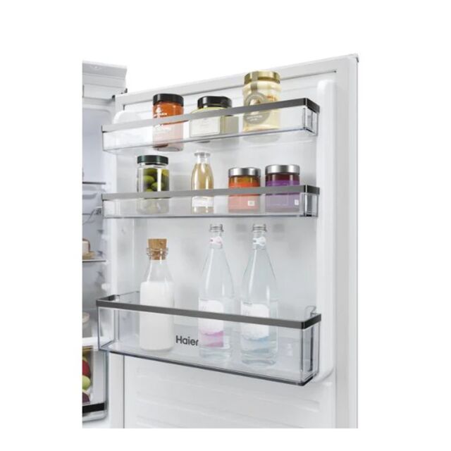 Haier HB50T618FMK 177Cm Integrated 50/50 Frost Free Fridge Freezer