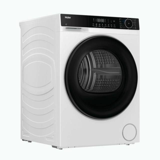 Haier 8kg Heat Pump Tumble Dryer, White Finish