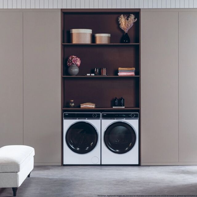Haier HD90-A3Q397U1 9Kg Heat Pump Tumble Dryer - White