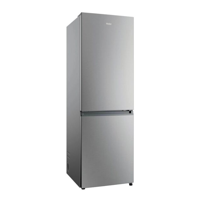 Haier HDPR3618DNPK 2D 60 Serie 3 Hdpr3618dnpk 355L Total No Frost Fridge Freezer - Stainless Steel