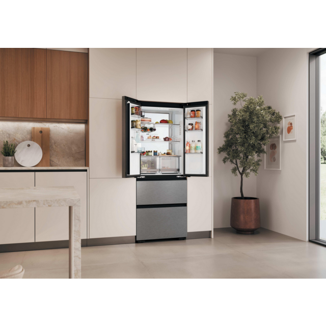 Haier HFKR5718DNMM 60/40 No Frost Multi-door FridgeFreezer
