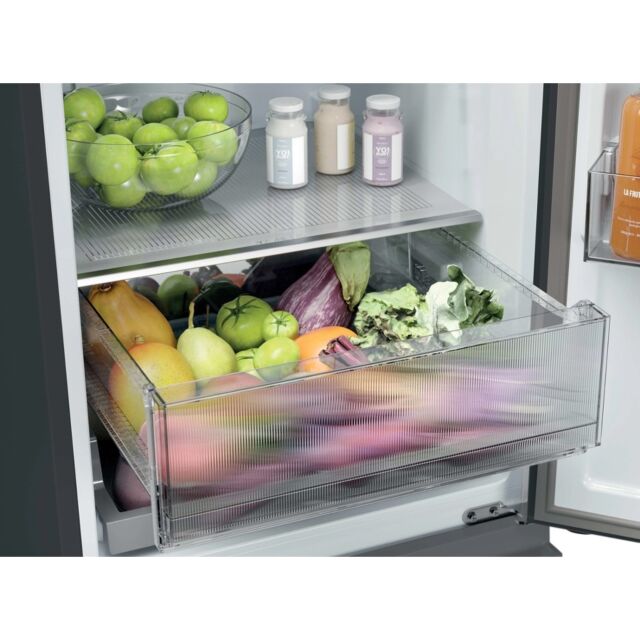 Haier HTR3518ENMTK 60/40 Fridge Freezer - Black