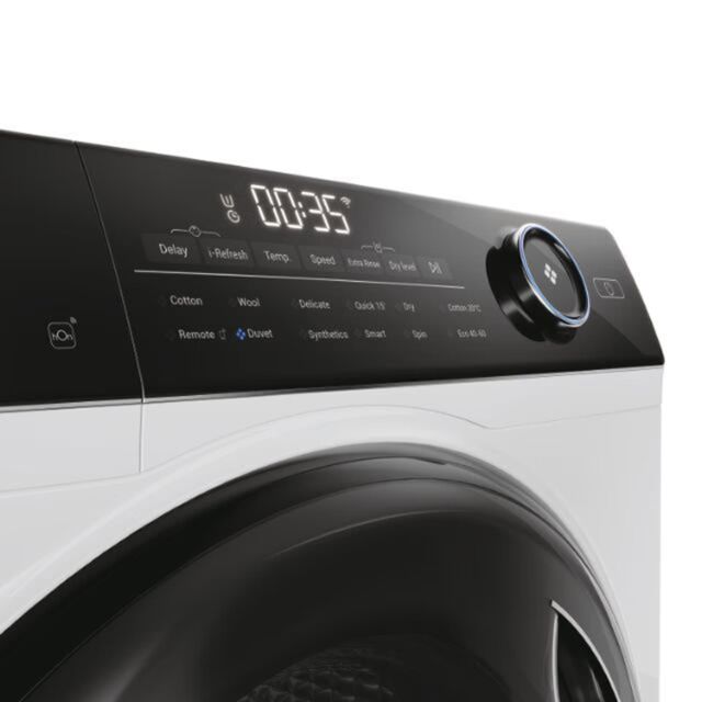 Haier HWD100B14959 10 / 6 Kg, 1400 Rpm, Engine Direct Motion, Combined Cycle Energy Class D, White