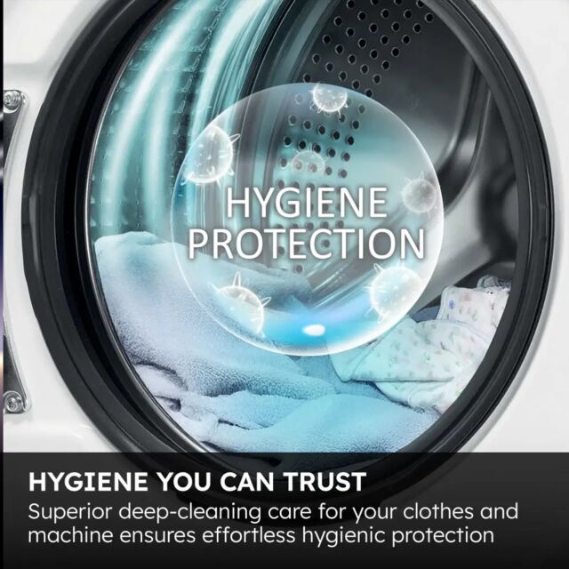 Haier HWD90-B14367GUUK X7 9Kg/6Kg 1400 Spin Washer Dryer, Graphite