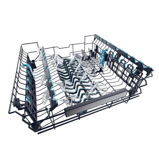 Haier XF 6B2M3BX-80 Dishwasher - Silver - 16 Place Settings