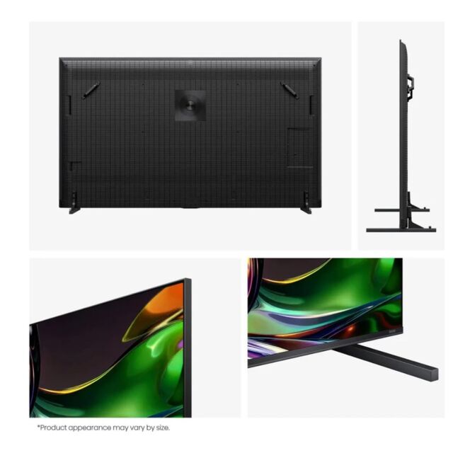 Hisense 100UR8STUK 100inch 4K Ultra HD Rgb-Mini Led Smart TV - Black