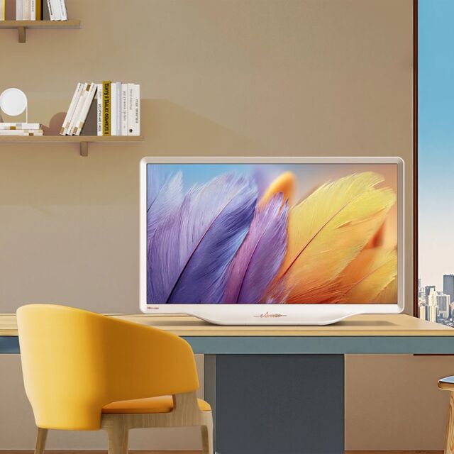 Hisense 32S5QTUK 32inch Deco Hi-Qled Ultra HD Ai Smart TV - White
