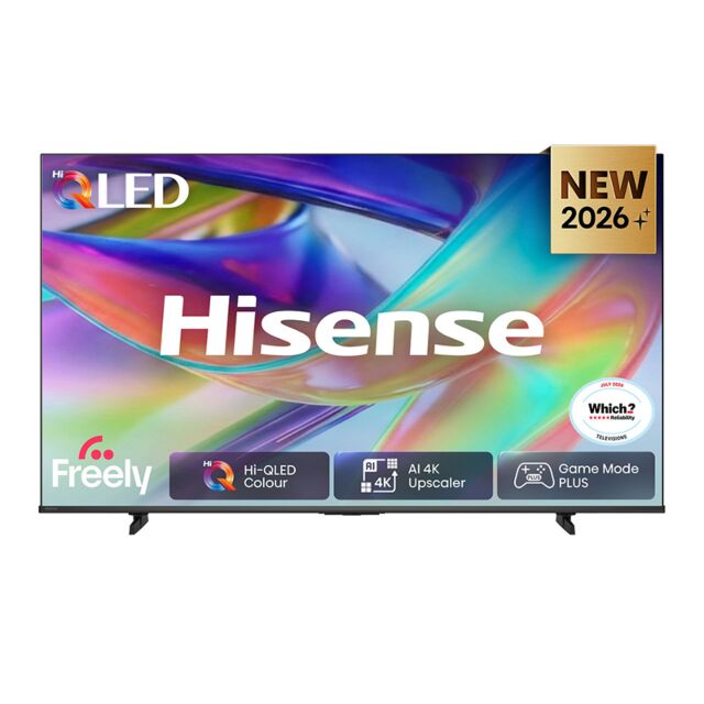 Hisense 43Q7STUK 43inch Hi-QLED 4K 60Hz Ultra HD AI Smart TV - Black
