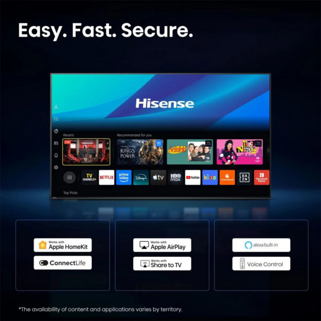 Hisense 43Q7STUK PRO 43in 4K Ultra HD Smart TV