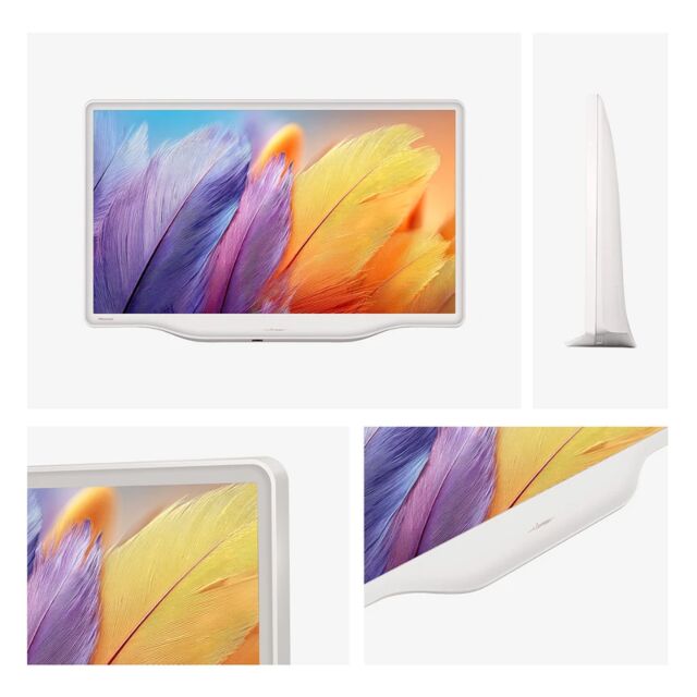 Hisense 43S5QTUK 43inchDeco Hi-QLED Ultra HD AI Smart TV - White