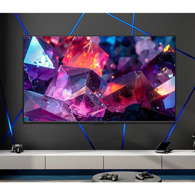 Hisense 55E7STUK PRO 55inch Hi-Qled 144Hz 4K Ultra HD Ai Smart TV - Charcoal Grey