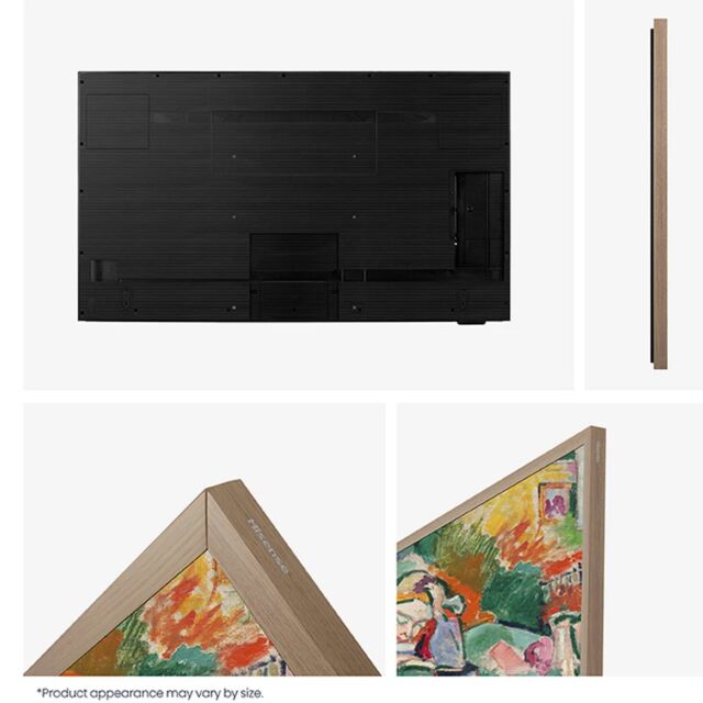Hisense 55S7STUK 55inch Canvas TV Hi-QLED 144Hz 4K Smart TV - Black