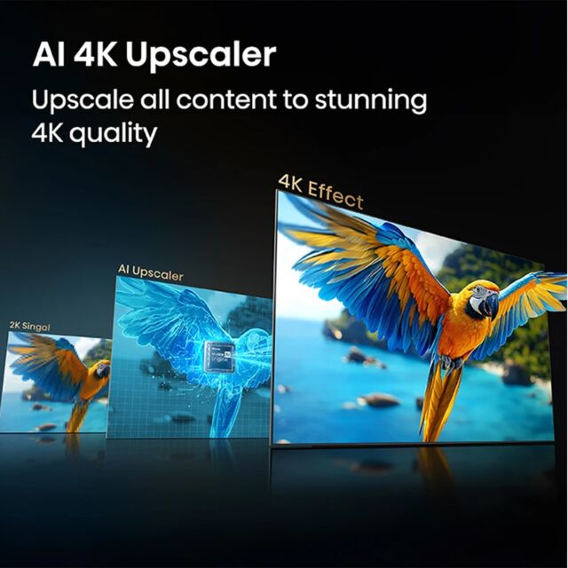 Hisense 58A6STUK 58inch 4K Ultra HD Ai Smart TV - Black