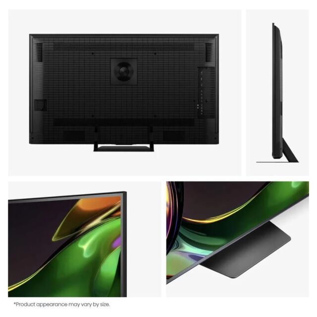 Hisense 75UR8STUK 75inch Rgb Miniled 180Hz 4K Ultra HD Ai Smart TV - Charcoal Grey