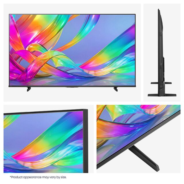Hisense 85Q7STUK 85inch Hi-QLED 4K 60Hz Ultra HD AI Smart TV - Black