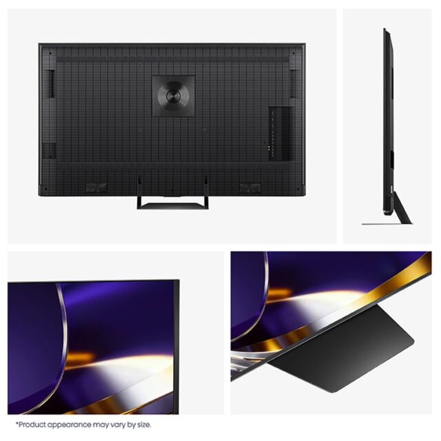 Hisense 85U7STUK PRO 85inch Hi-QLED MiniLED 165Hz 4K Ultra HD AI Smart TV - Charcoal Grey