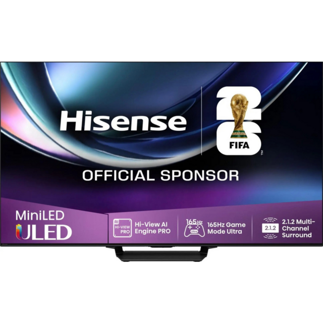 Hisense 85U7STUK PRO 85inch 4K MiniLED TV 165Hz