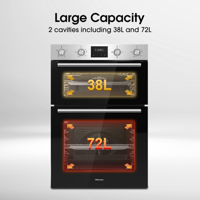Hisense BID99222CXUK 59.4cm Built-In Double Oven