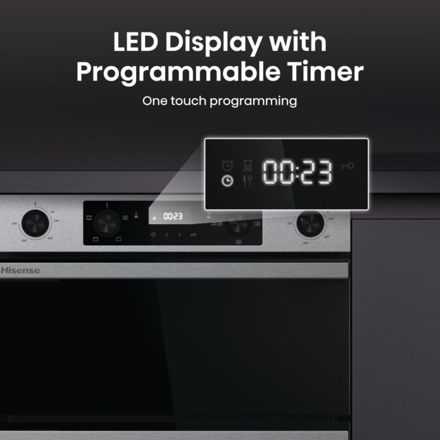 Hisense BUD714221CX Built Under Electric Double Oven