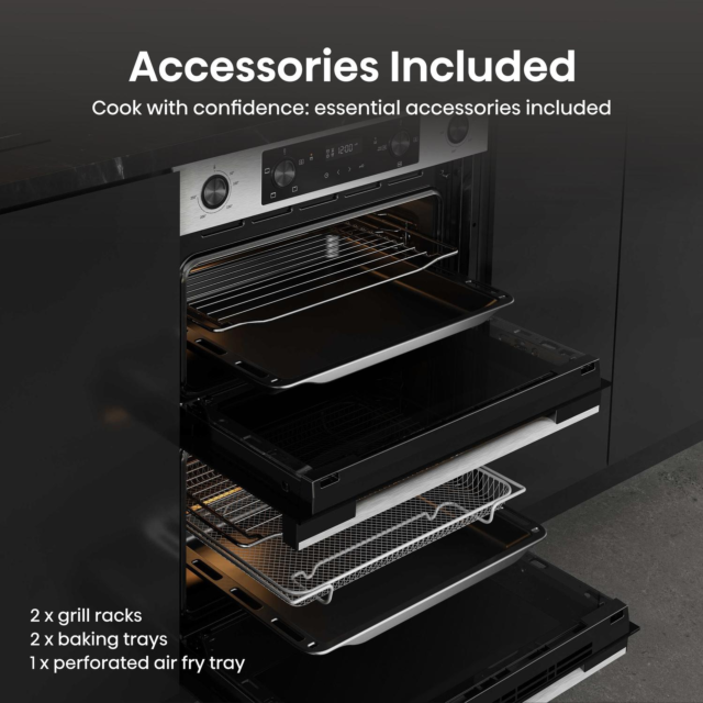 Hisense BUD714221CX Built Under Electric Double Oven